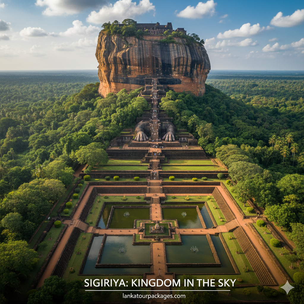 Sigiriya Rock Fortress - Iconic Sri Lanka travel places
